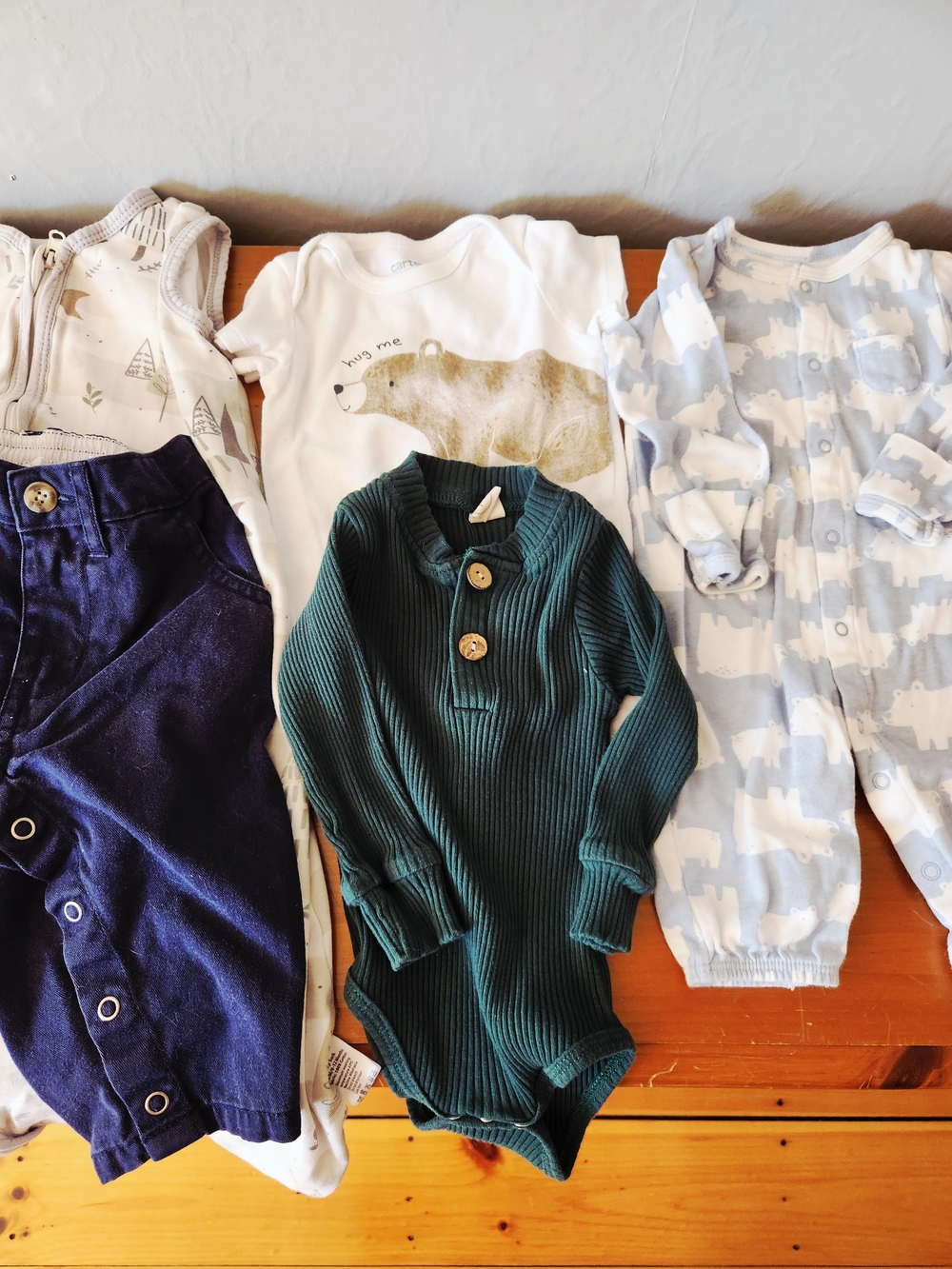 Carter's 3-6 Month Bear Clothing Lot - Picture 4 of 7